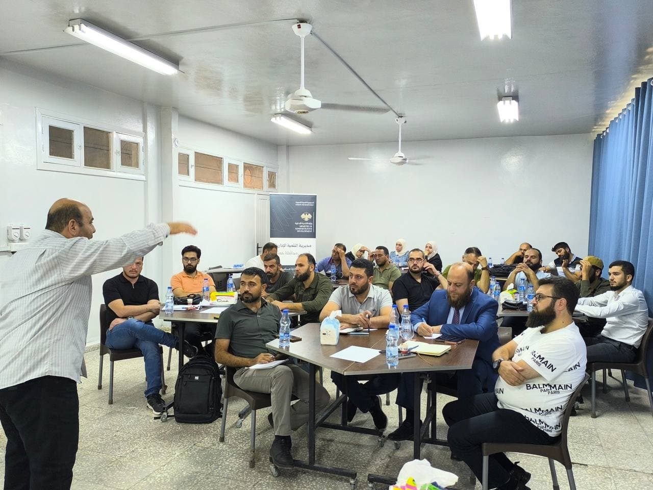 تنمية قدرات الكوادر القيادية في حماة في التخطيط التشغيلي وتتبع التنفيذ