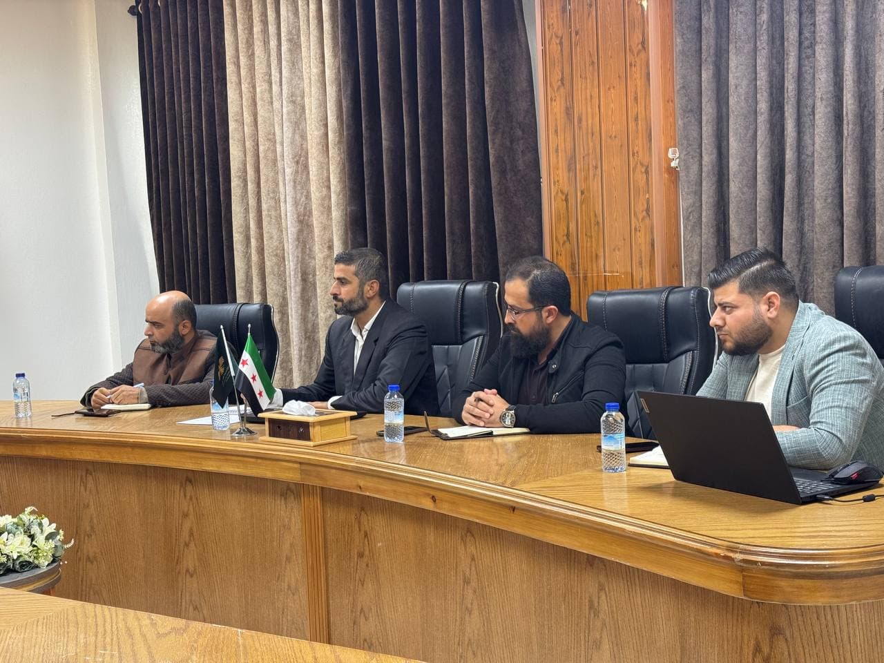 وزير التنمية الإدارية يبحث مع مديرية التنمية الإدارية في إدلب واقع العمل وأولويات المرحلة المقبلة