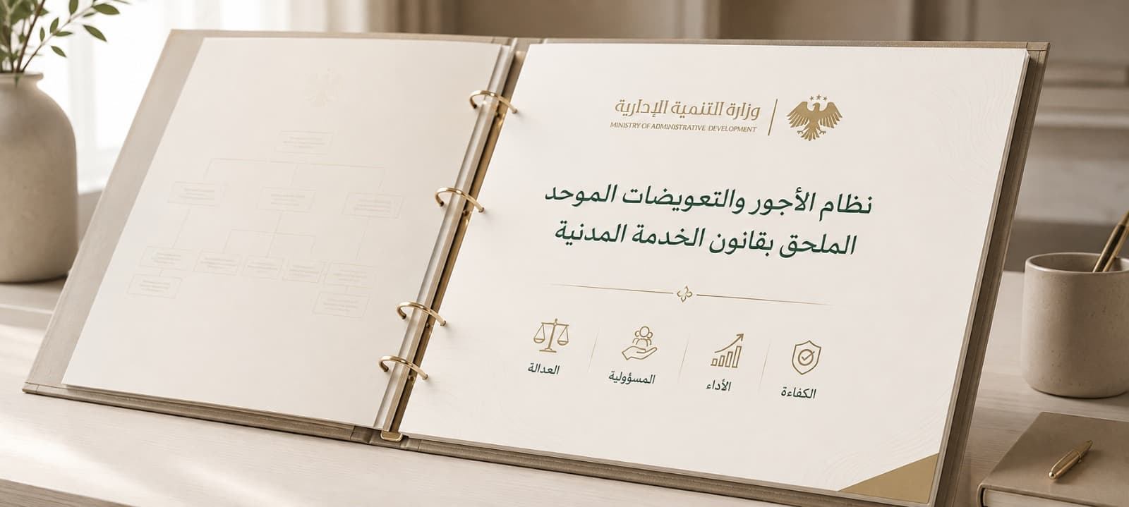 نظام الأجور والتعويضات الموحد الملحق بقانون الخدمة المدنية